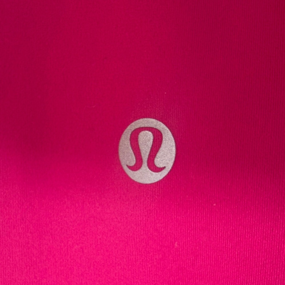 Lululemon Wunder Train‎  High-rise Magenta tight w pockets Size 6 - Picture 7 of 7